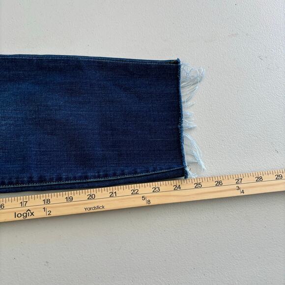 Cabi Jean's Women's Size 8 Low Rise Dark Wash Five Pocket Skinny Denim Jeans - Picture 9 of 12